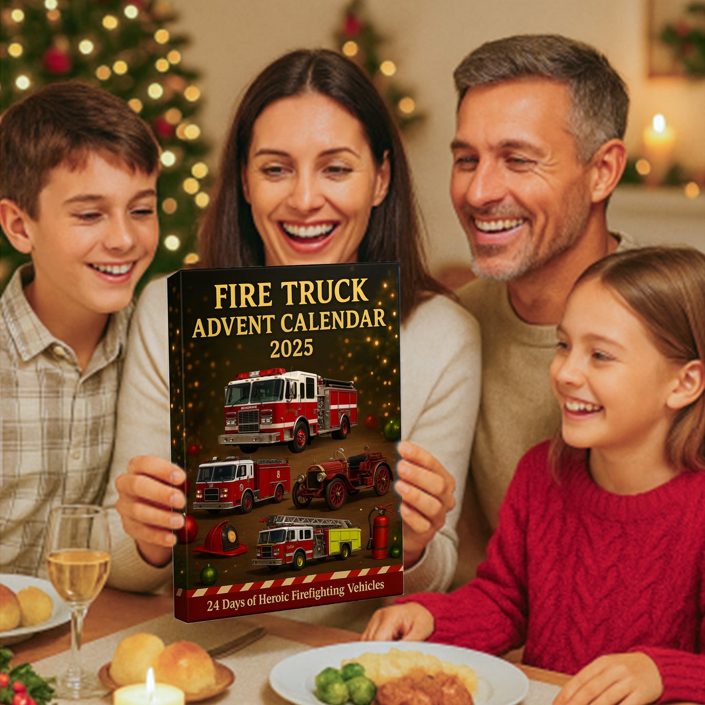 Fire Truck Advent Calendar 2025