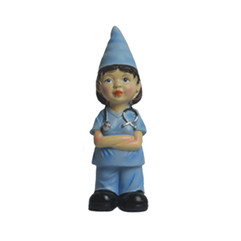 Military Garden Gnomes Statue