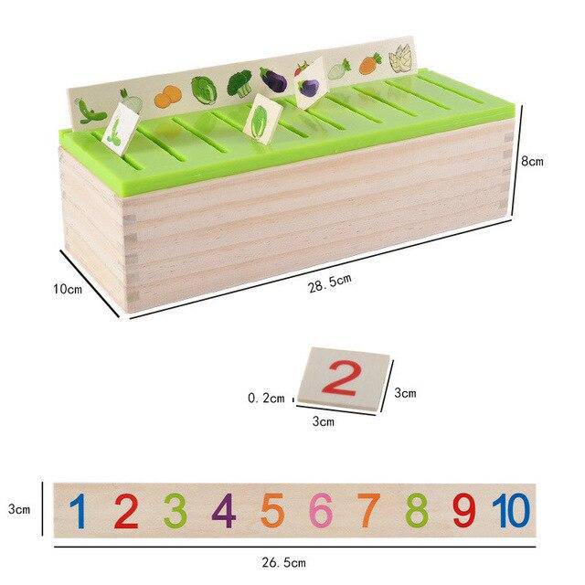 Wooden Cognitive Matching Toy