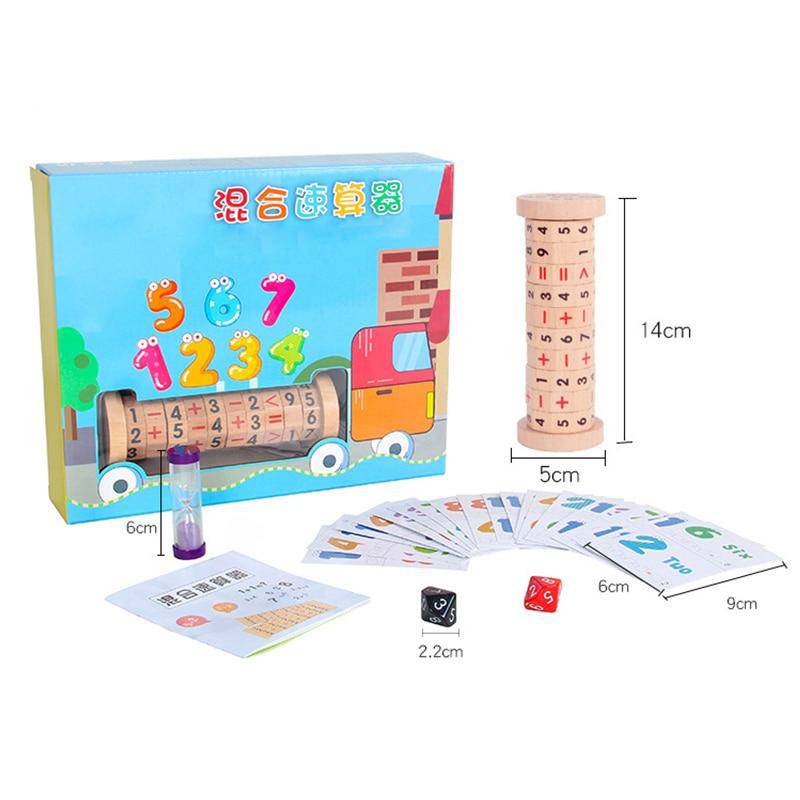 Wooden Manipulative Number Counting Toy