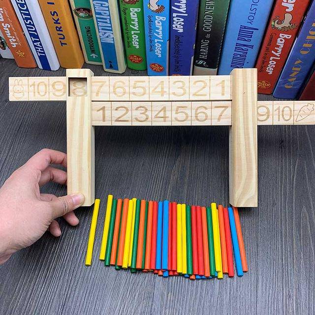 Wooden Addition and subtraction within 10 Toys