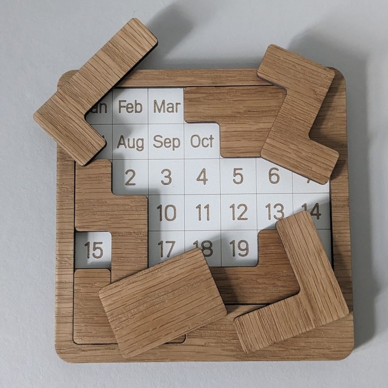 Daily Puzzle Calendar