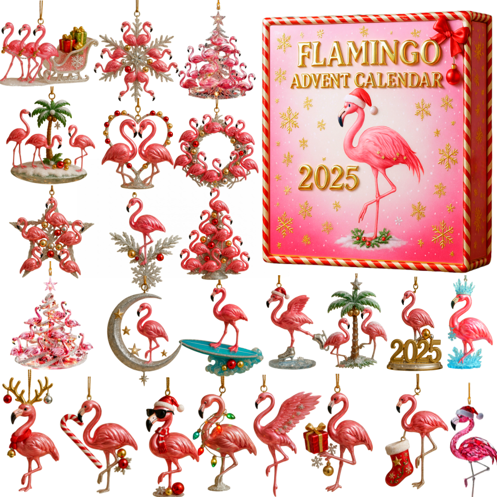 2025 Flamingo Advent Calendar