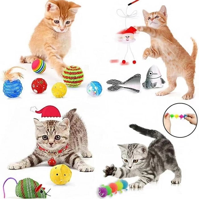🎄Last 48 hours 50% OFF🎁2024 Christmas Countdown Cat&Dog Toys Advent Calendar🐾🥳