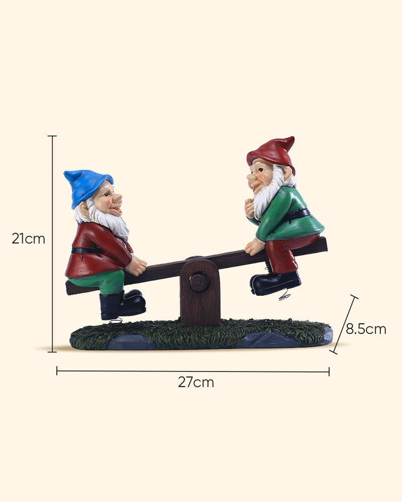 Seesaw Figurines Garden Gnomes