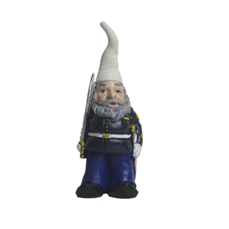 Military Garden Gnomes Statue