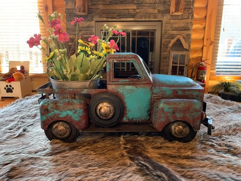 🎁Spring Easter Hot Sale 45%OFF💝Spring Summer Large rustic farmhouse Truck
