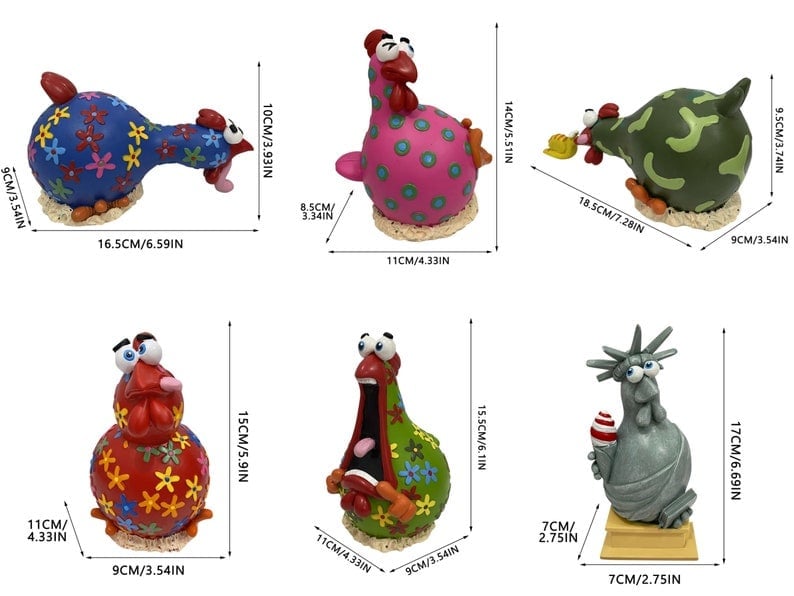 Silly Chicken Decor🎁Buy 2 Get 10% OFF & Free Shipping🎉