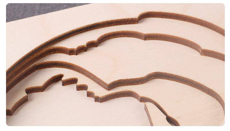 3D Multi-layer Wooden Animal Puzzle Toy