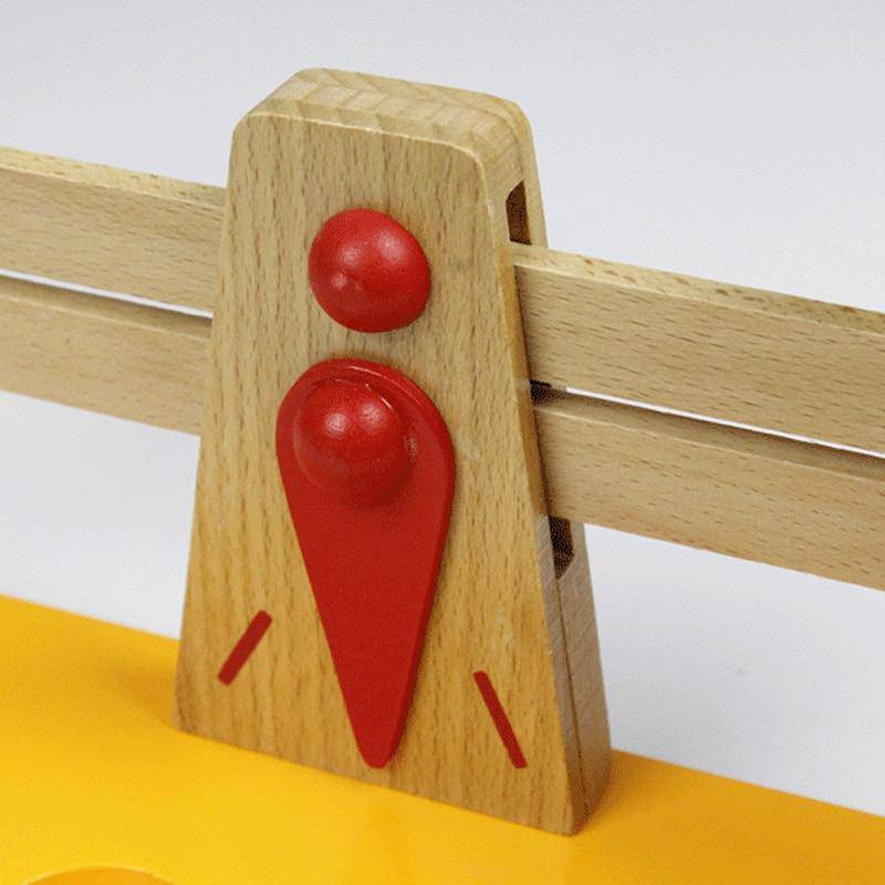 Montessori Educational Wooden Scale Toy