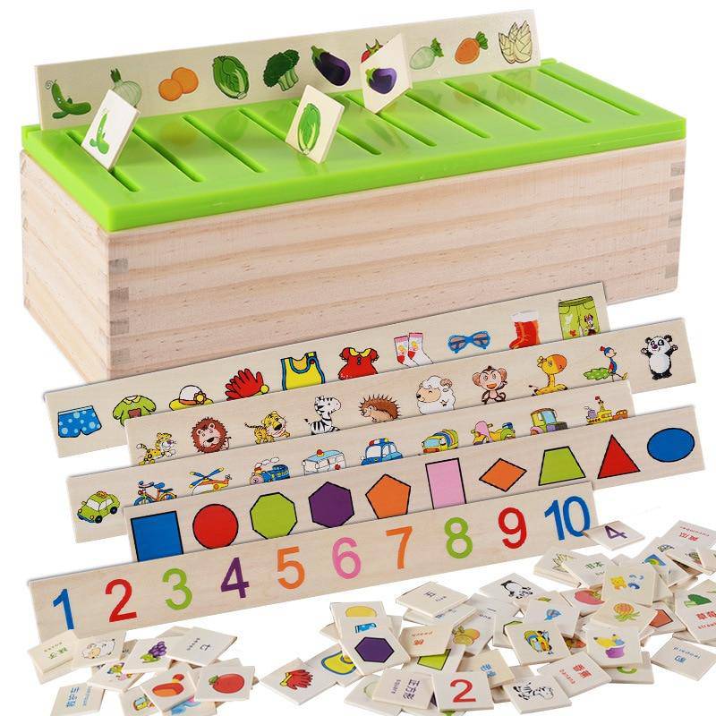 Wooden Cognitive Matching Toy