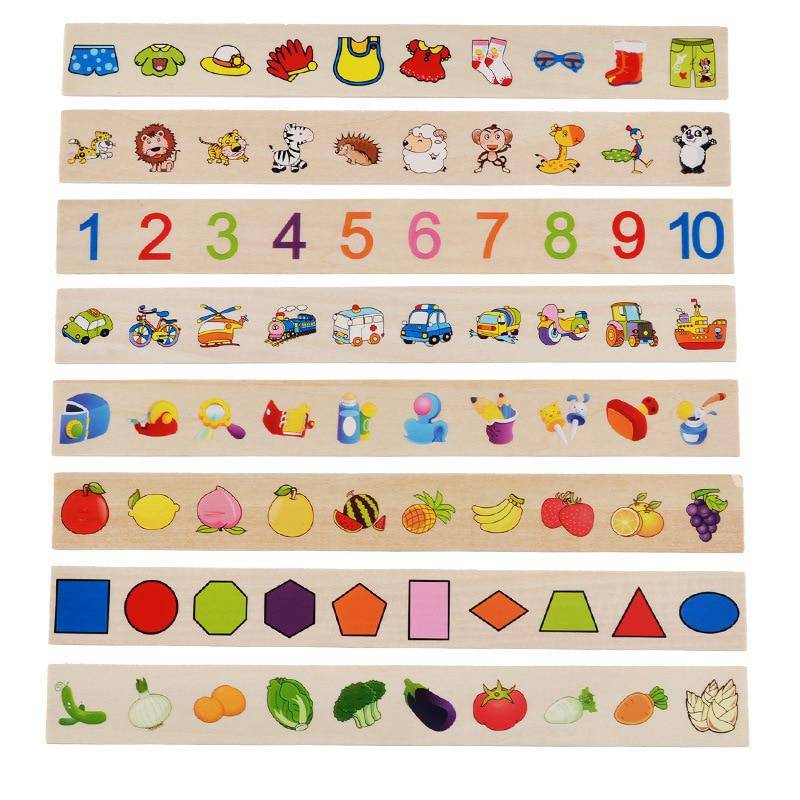 Wooden Cognitive Matching Toy