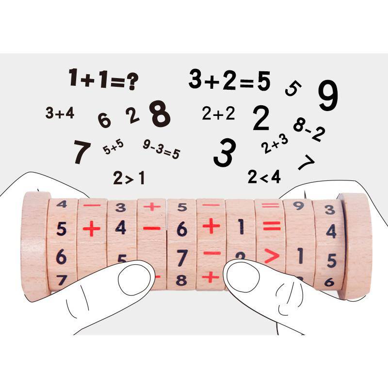 Wooden Manipulative Number Counting Toy
