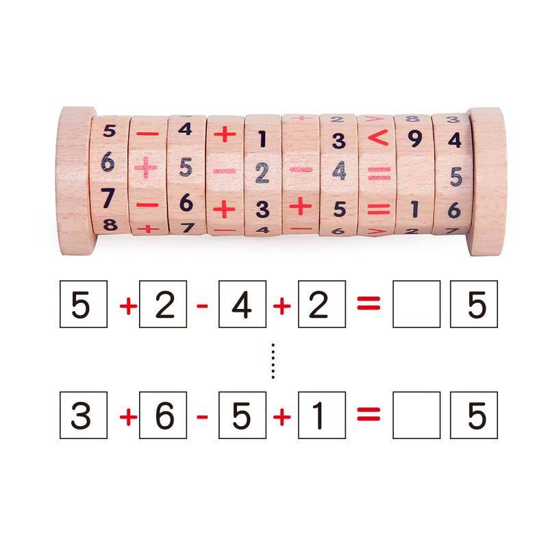 Wooden Manipulative Number Counting Toy