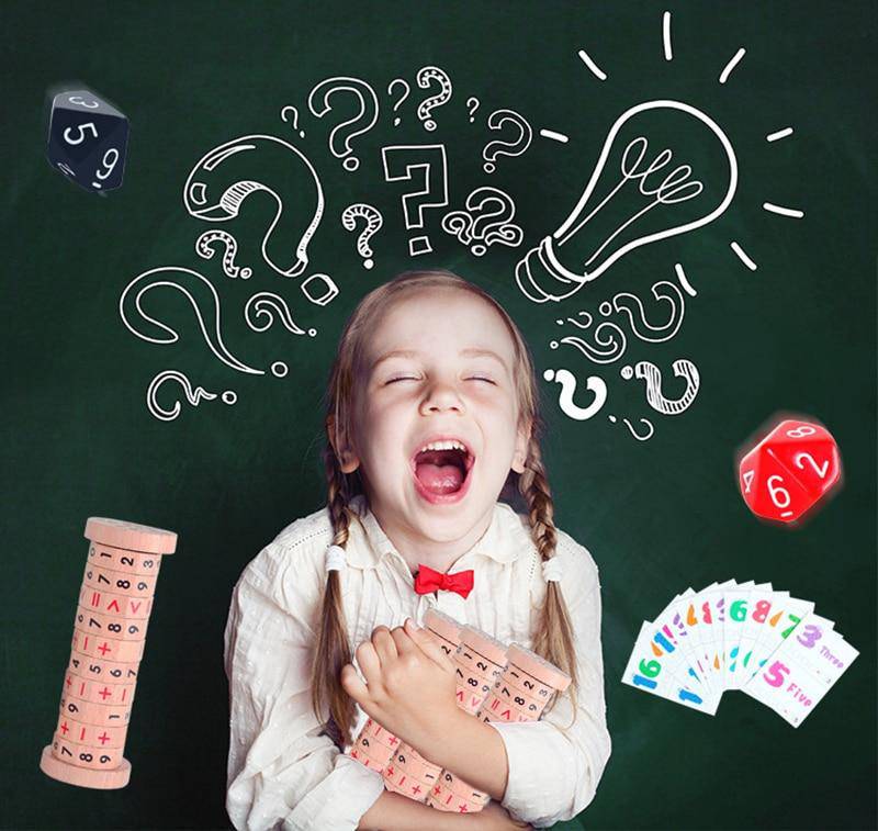 Wooden Manipulative Number Counting Toy