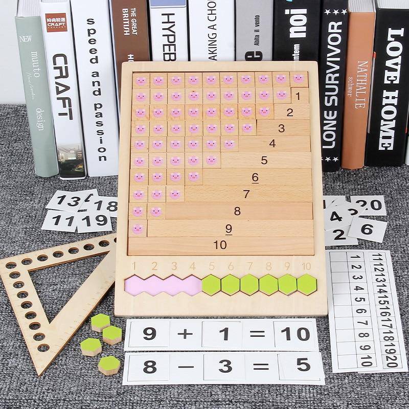 Wooden Math Teaching Toy