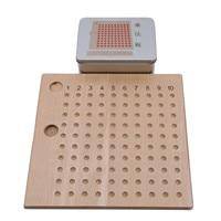 Wooden Math Toy for Division, Multiplication and Addition