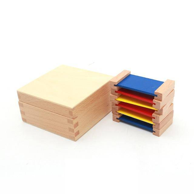 Wooden Color Material Tablet Box