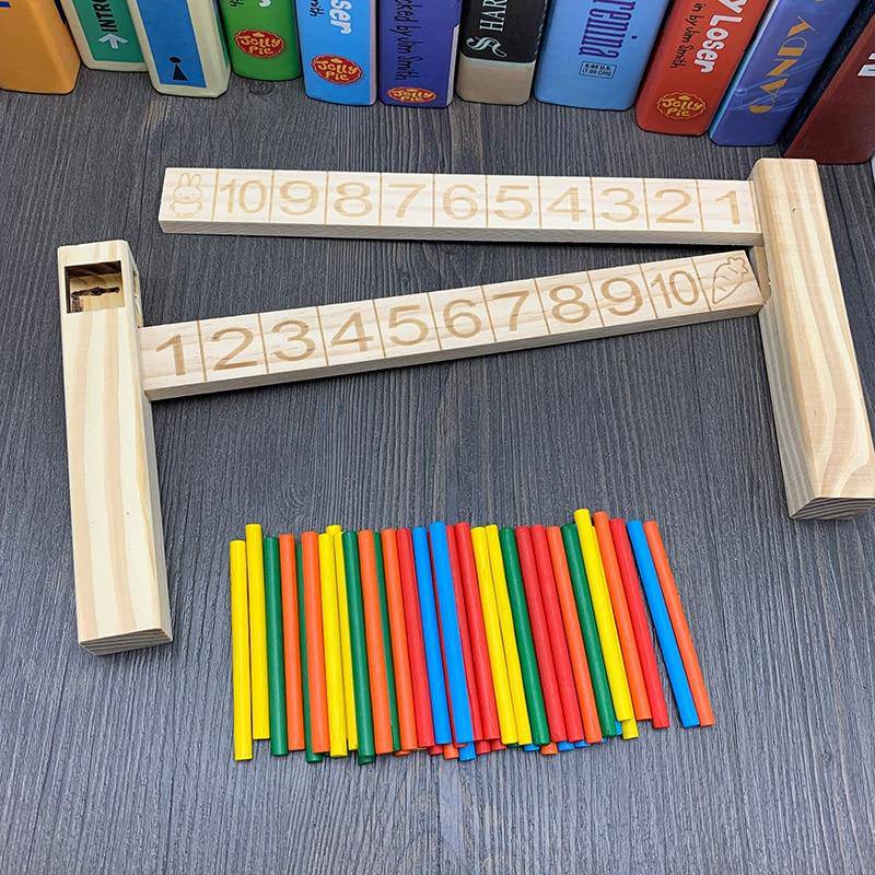 Wooden Addition and subtraction within 10 Toys