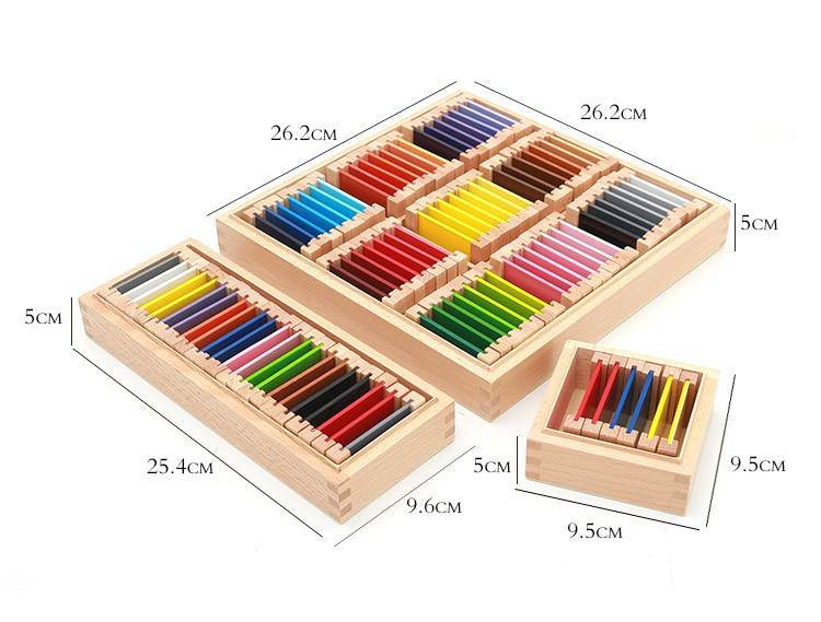 Wooden Color Material Tablet Box