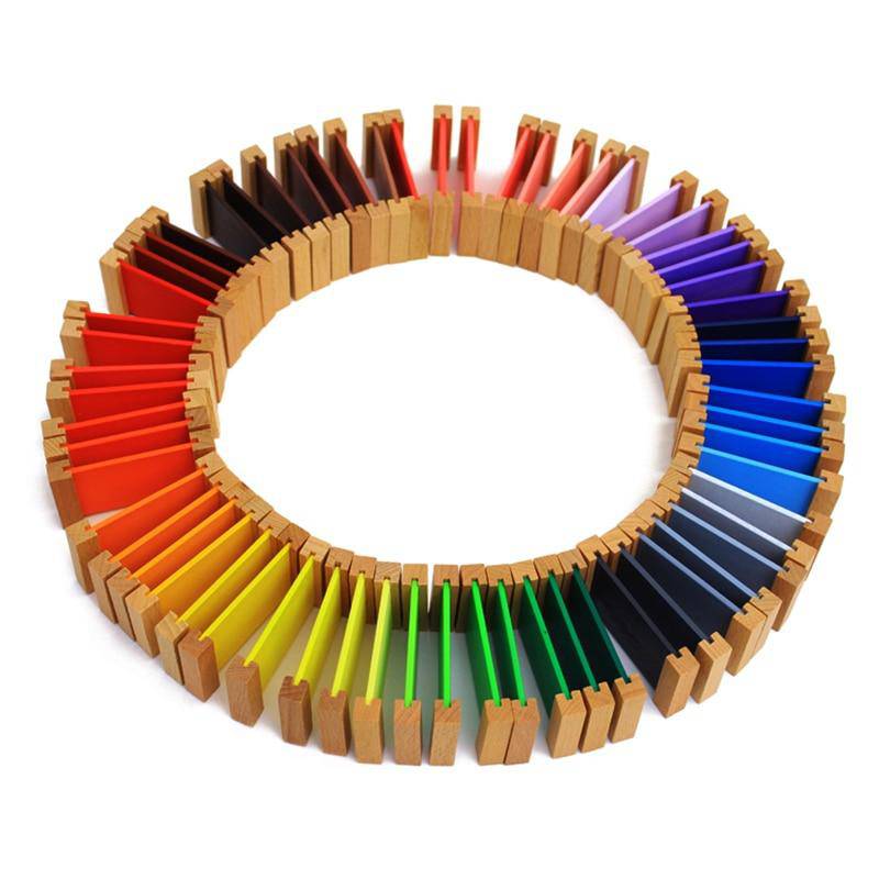 Wooden Color Material Tablet Box