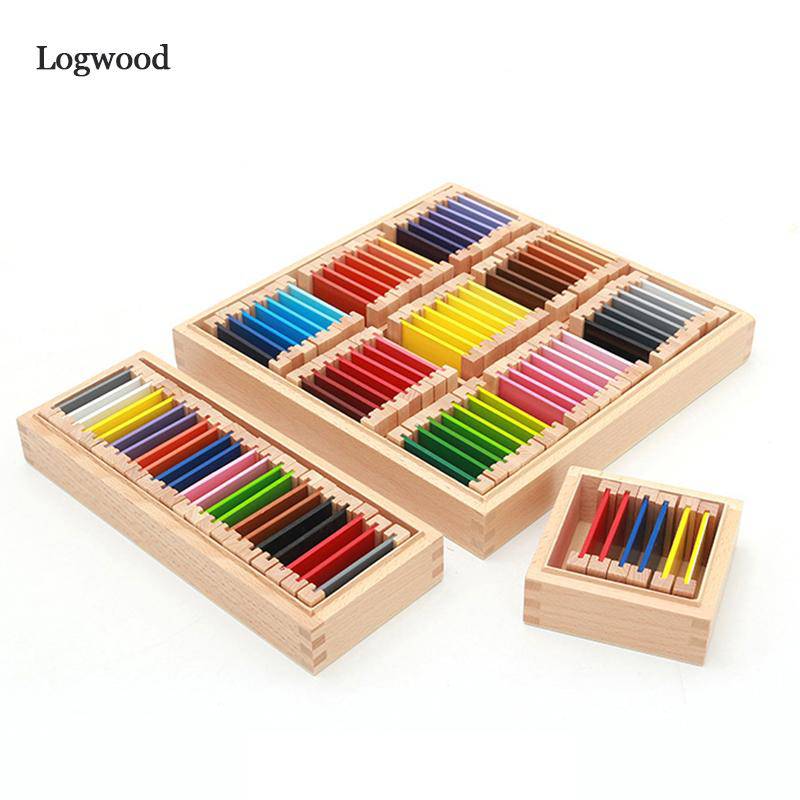 Wooden Color Material Tablet Box