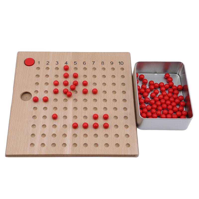 Wooden Math Toy for Division, Multiplication and Addition